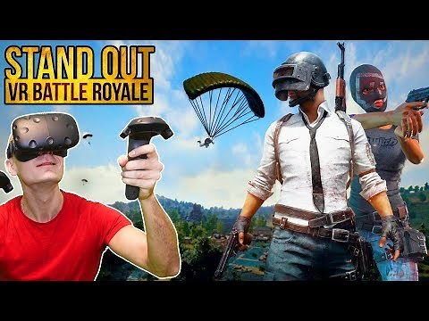 PUBG - PlayerUnknown's Battlegrounds in VR! | Stand Out VR Battle Royale (Alpha) HTC Vive Gameplay