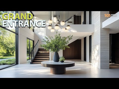 Grand Entrances Luxury Foyer Design Ideas to Elevate Your Entryway