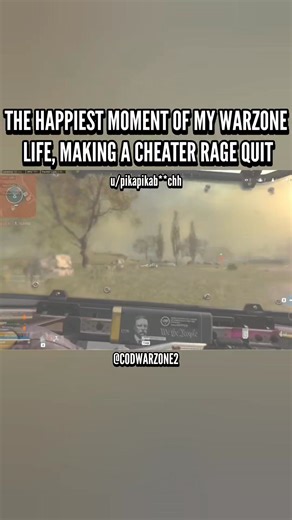The happiest moment of WZ in my life, making a cheater rage quit (ignore the missed throwing knife, my heart was PUMPING lol) #warzone #callofduty | Call of Duty Warzone 2 Community