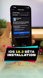 2K views · 75 reactions | iOS 18.3 Bêta est déjà sortie ! Découvre comment l’installer en 1 minute sur ton iPhone et pouvoir tester les nouveautés comme l’Apple Intelligence, redesign de l’App Mail, etc… #iphone #astuce #ios #ios18 #apple #iphonetricks #tech #tuto #appleintelligence #explore | Nowistech | Facebook