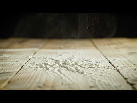Close-Up Flour Spread 4K | Stock Footage for Editors