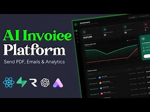 Build an AI Invoice Platform using React, Resend, Supabase | PDF Export (Readdy AI)