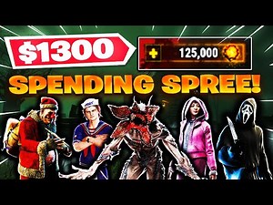 Spending $1,300 Worth of Auric Cells! (125k) | Dead by Daylight Mobile (DbdMobile)