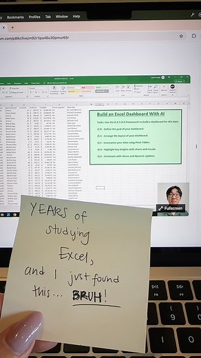 Comment “AUTOMATE” below and I’ll DM you this FREE Excel x AI class 👇 I spent months studying Excel shortcuts… and then I found this AI class. 🤯 Now, dashboards that used to take me hours build themselves in seconds. Once you see what AI can do with Excel, you’ll never go back. Comment “AUTOMATE” below ⤵️ #excel #exceltips #exceltraining #exceltutorial #msexcel | Excel With Grant