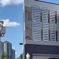 Coyote loose on Luminary Hotel in downtown Fort Myers