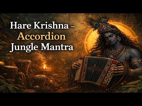 Hare Krishna – Accordion Jungle Mantra | Tribal Devotional Fusion | Meditative Rhythm