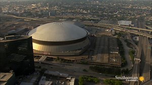 🗓#OTD in 2005, Hurricane Katrina made landfall in New Orleans. Learn how the city was restored after the devastating hurricane, tonight at 11 PM in Aerial America: Louisiana. | Smithsonian Channel