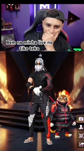 NÃO ACREDITO BEM NA MINHA LIVE NO TIKO TEKO 😱😱🥹🥹 #freefire