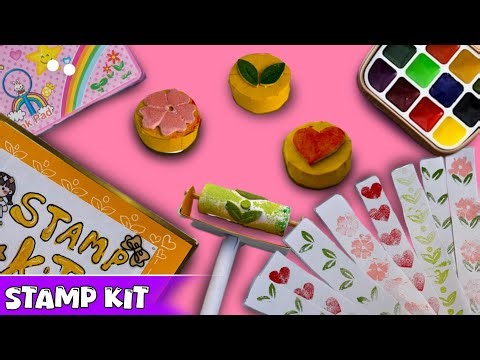 DIY Homemade STAMP KIT ! || Budget Friendly Stamp Kit 😱