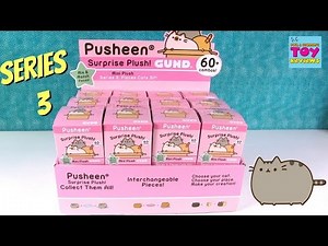 Pusheen Series 3 Blind Box Surprise Plush Gund Places Cats Sit Unboxing | PSToyReviews
