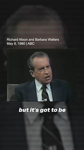 “If the U.S. doesn’t stand up for its friends, we're not going to have friends.” Nixon said this in 1980—after the U.S. turned its back on the Shah of Iran and paid the price. Was he right? #iran #iranian #nixon | Richard Nixon Foundation