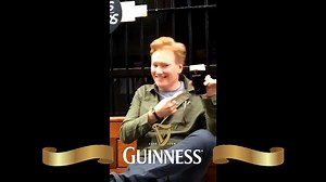 Guinness did not ask or pay #Conan to star in a commercial, but he went ahead and made one anyway. | Team Coco