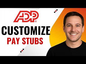 How to Customize Pay Stub Templates in ADP (Step-by-Step)