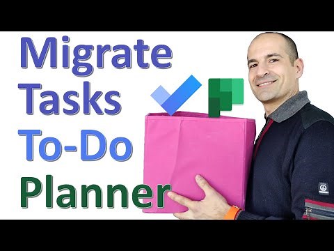 ❎✅ How to migrate Microsoft To-Do and Planner Tasks between different accounts