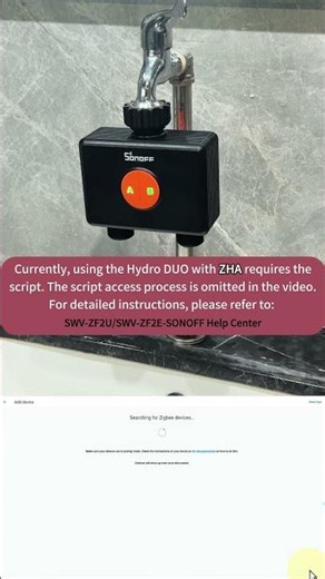 How to Add Hydro DUO to Home Assistant (ZHA Setup)