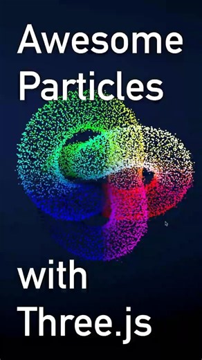 Awesome Particles with Three.js #threejs #webgpu #javascript
