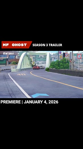 MF Ghost Season 3 – Officially Premiering January 4! The official website for Shuuichi Shigeno’s MF Ghost anime has finally revealed the January 4 premiere date for Season 3, along with a brand-new promotional video! Theme Songs Announced! • Opening: “Timeless Power feat. MOTSU” by Yū Serizawa • Ending: “Yokan no Tochū (En Route to a Hunch) Prod. Taku Takahashi (m-flo)” by Himika Akaneya (The PV also gives a sneak peek at the OP!) Broadcast Schedule: • Tokyo MX / BS NTV: January 4 – 11:30 PM • R