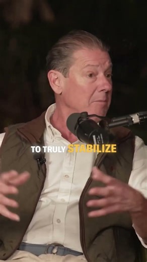 “The only way to stabilize this system is a global monetary equilibrium… And that’s gold.”