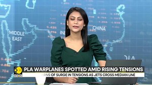 China files 103 military planes towards Taiwan