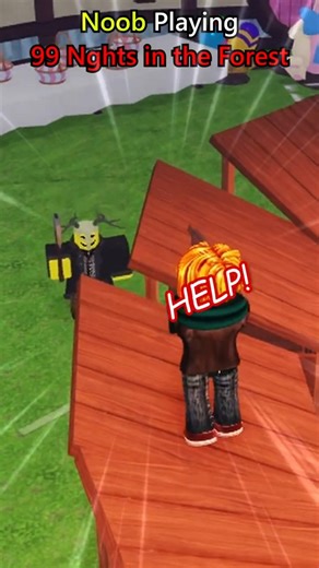 Noob vs 99 Nights in Forest 🤡