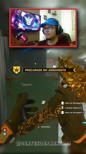 A SMG MAIS BIZARRA DO WARZONE KKKKKK #warzone