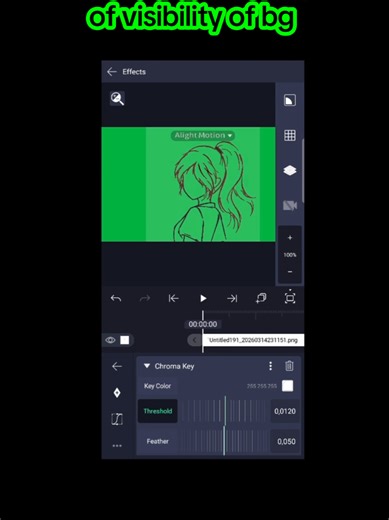 Replying to @yunyunsahur Alight motion tutorial demo Do comment where you want specifics if required User interface: import image and audio Effects: chroma key, swing and pulse Transform , Pivot Ran out of texts...had to improvise.. #alightmotion #alightmotiontutorial #animation #alightmotionedit #tutorial