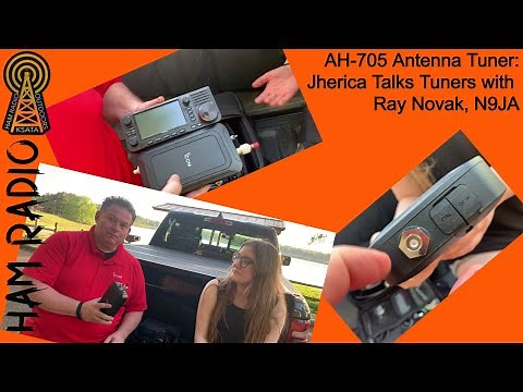 Icom AH-705 Antenna Tuner with Ray Novak