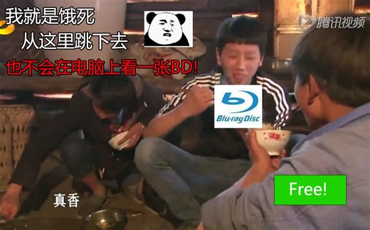 【演示】如何在电脑上观看正版加密动漫BD蓝光光盘