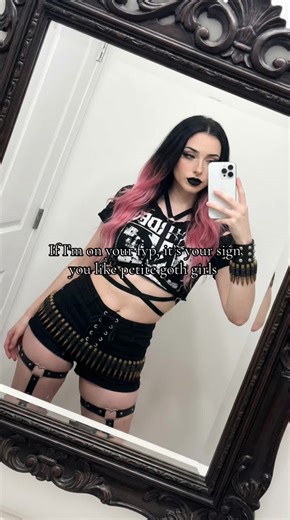 Your favorite petite goth girl 🖤 If you see this, it's your sign to get yourself a goth girlfriend. #gothgirl #gothic #gothicgirl #gothgirlfriend #purplehair