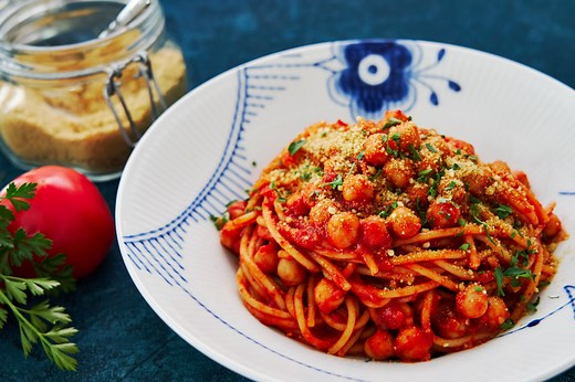 BEST Chickpea Spaghetti Recipe