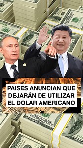 Alerta por la economía mundial!? Brasil, China, Rusia y más países se alían para dejar de usar el dólar estadounidense! Para algunos esto causará una crisis mundial, para otros, no hay nada que temer #china #brasil #noticias | Candres Peredo