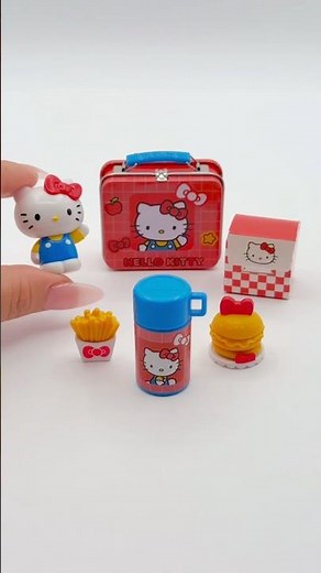 Unbox A Lunch Buddies Thermos Hello Kitty & Friends Mini Lunchbox Hello Kitty Set From Jada Toys ❤️