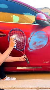 Spray paint transforms car This original video was produced by Network media LLC Productions and Juliette Electrique | Creative Crafting