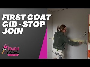 Tradie Tips: First Coat Gib Stopping for Beginners