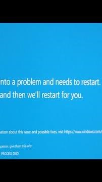 How to get a BSOD on windows 10 using task manager