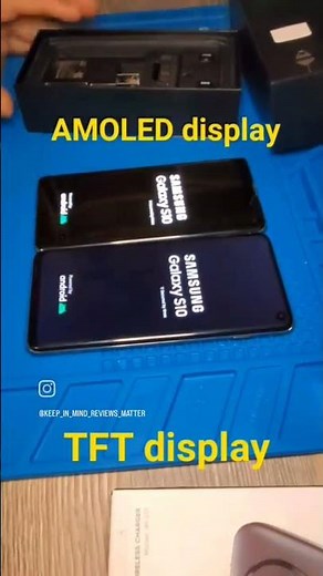 Sumsung Galaxy Display, AMOLED Vs TFT Display Replacement