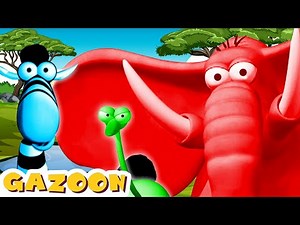 Gazoon | Colorful Animals In The Jungle | Funny Animals For Kids