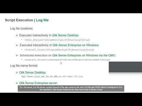 Interpreting and Executing a Data Script