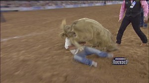 Rodeo Houston's Calf Scramble shows how tough Texas girls can be