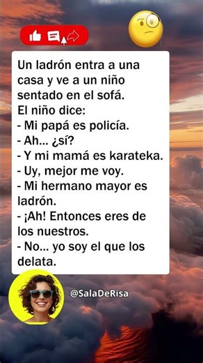 😏 El pequeño soplón #chistes #bromas #comedia #risas #divertido #humor #españa #shorts #youtube