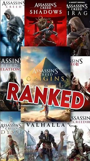 Every Assassin's Creed Game RANKED by Metacritic