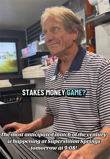 I’ve never played a round of golf with the guy in the pro shop but I’ve been dreaming about it ever since Bill started working in the pro shop back in 1992, the same year I was born. If you’ve got nothing going on tomorrow, come out to superstition springs golf club and watch Bill and I hit the links!