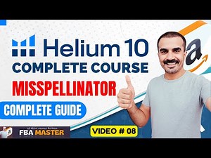 How To Use Helium 10 | Misspellinator | Helium 10 For Amazon | FBA Master