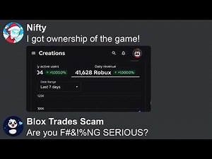 Buying A Roblox Game From A Scam Server, Then Telling Them I Actually Got It!
