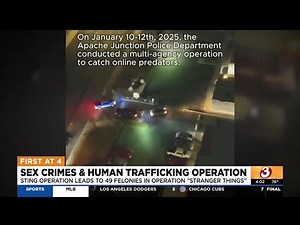 Over 200 arrests made during Phoenix-area sex trafficking stings