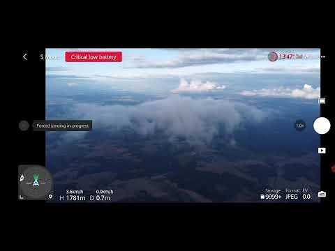 DJI Mini 2 Altitude "World" Record 1900m (Stock FC and Battery)
