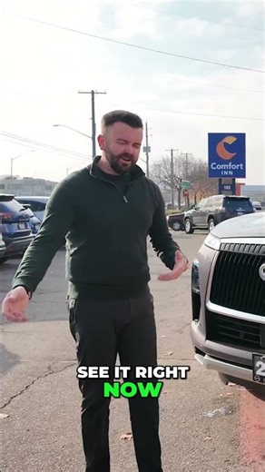 Have You Seen the Infiniti QX80 Logo at Night?