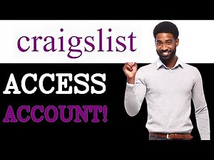 How To Login To Craigslist Account (2025)