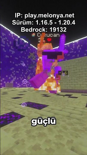 KAVGAYA BİR SON VERDİM! play.melonya.net #minecraft #minecrafttürkiye #minecrafttürkçe