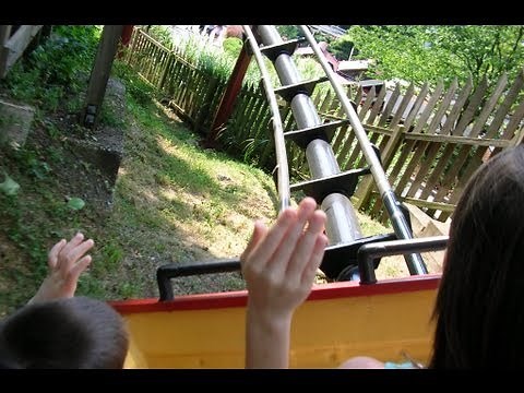 Hersheypark - Ride On Trailblazer , front seat ride POV! Wow! Hershey Park rollercoaster coaster
